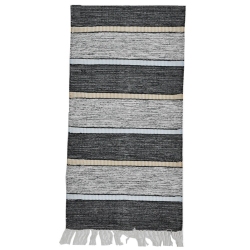 Χαλάκι κουρελού   Ηρώ   μαύρο 180x67εκ Chios Hellas 43155