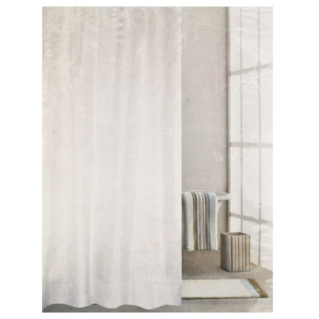 Κουρτίνα μπάνιου πολυεστερική λευκή 180x180εκ Chios Hellas KO027E