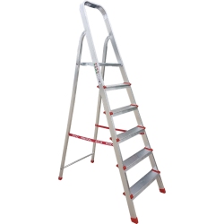 Σκάλα αλουμινίου Eco 5+1 σκαλιά Profal 208501