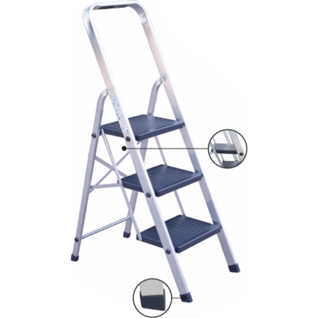 Σκάλα αλουμινίου 3 σκαλιά Profal 205243