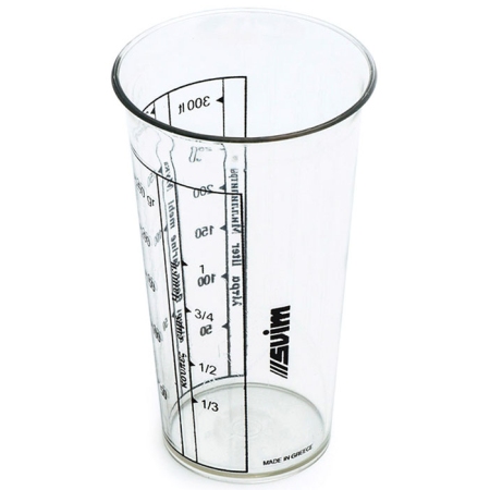 Δοσομετρητής πλαστικός 330ml Svim 515