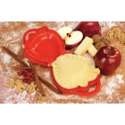 Φόρμα ζύμης μηλόπιτας πλαστική κόκκινη 16x13.5x6εκ Svim 001019