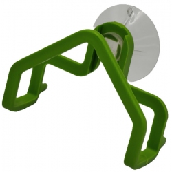 Θήκη για σφουγγάρι κουζίνας πλαστική πράσινο 8x4x6εκ Svim 001050