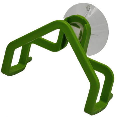 Θήκη για σφουγγάρι κουζίνας πλαστική πράσινο 8x4x6εκ Svim 001050