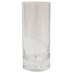 Ποτήρια σωλήνα κρυστάλλινα σετ 6 τεμαχίων No61 6x14.2εκ Capolavoro 01.0061.007