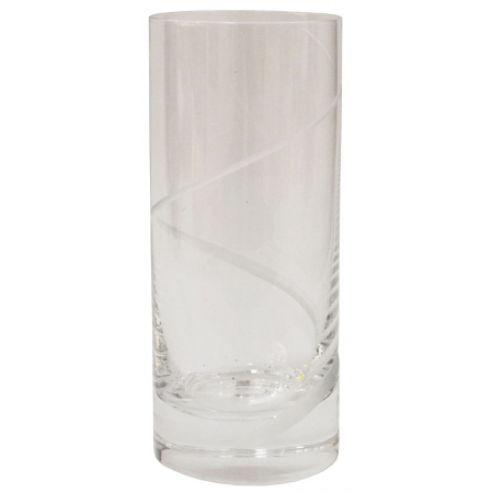 Ποτήρια σωλήνα κρυστάλλινα σετ 6 τεμαχίων No61 6x14.2εκ Capolavoro 01.0061.007