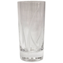 Ποτήρια σωλήνα κρυστάλλινα σετ 6 τεμαχίων No1 7x15εκ Capolavoro 05.NF01.007