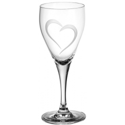 Ποτήρι νερού γάμου Καρδιά 20.5εκ Γ20