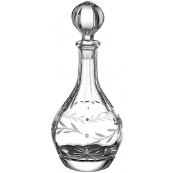 Φιάλη γάμου κρυστάλλινη με στρας Στεφάνι 29εκ Γ9