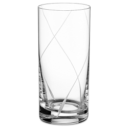 Ποτήρια σωλήνα κρυστάλλινα σετ 6 τεμαχίων Lenny 350cc Capolavoro 05.0083.007