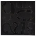 Κουτί μεταλλικό μαύρο 25x25x4.3εκ Virojanglor 024201