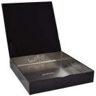 Κουτί μεταλλικό μαύρο 25x25x4.3εκ Virojanglor 024201