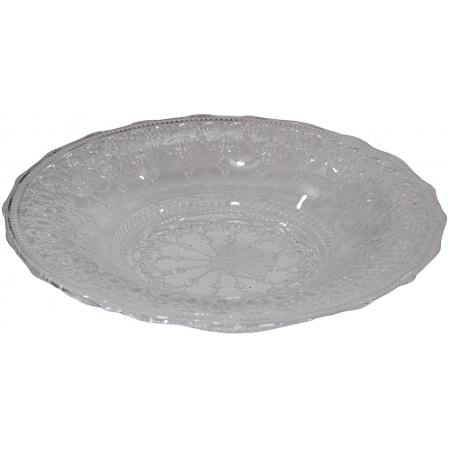 Φρουτιέρα γυάλινη 28x5εκ Marva 177036