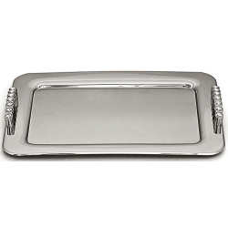 Δίσκος σερβιρίσματος ανοξείδωτος 18/10 44εκ Skamagas 40.701