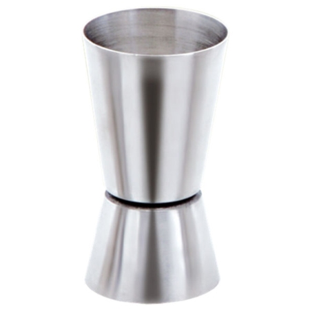 Μεζούρα ποτών διπλή ανοξείδωτη 60+30ml 203-2-60