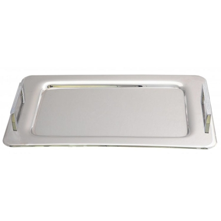 Δίσκος σερβιρίσματος ανοξείδωτος 18/10 44x30.5x3.5εκ Skamagas 93.701