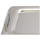 Δίσκος σερβιρίσματος ανοξείδωτος 18/10 44x30.5x3.5εκ Skamagas 93.701