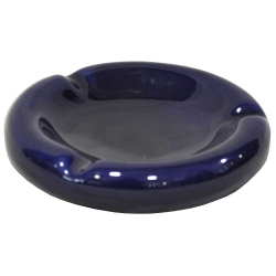 Σταχτοδοχείο κεραμικό μπλε 15x3εκ Pol 4112019