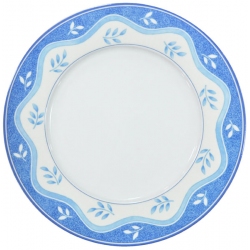 Πιάτα πορσελάνης σετ 20 τεμαχίων μπλε-εκρού Sculpture 4112068