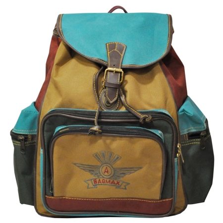 Τσάντα πλάτης υφασμάτινη 34x20x40εκ Pol 4112107