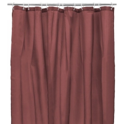 Κουρτίνα μπάνιου υφασμάτινη κόκκινη 180x200εκ Click 6-65-508-0035