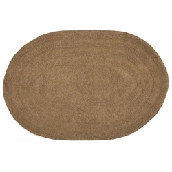 Πατάκι μπάνιου υφασμάτινο καφέ 80x50εκ Click 6-40-803-0019