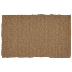 Πατάκι μπάνιου υφασμάτινο καφέ 80x50εκ Click 6-40-803-0016