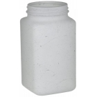 Βάζο αποθήκευσης γυάλινο λευκό-μαύρο 2Lt Click 6-60-805-0099