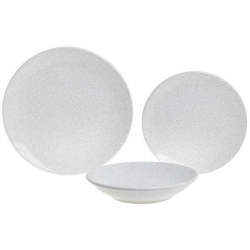 Πιάτα κεραμικά σετ 18 τεμαχίων γρανίτης Click 6-60-070-0003