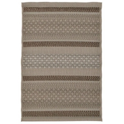 Χαλί μπεζ-καφέ 67x120εκ Click 6-35-914-0035