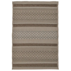 Χαλί μπεζ-καφέ 100x150εκ Click 6-35-914-0036