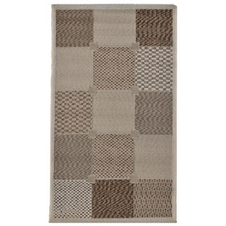 Χαλί μπεζ-καφέ 67x120εκ Click 6-35-914-0037