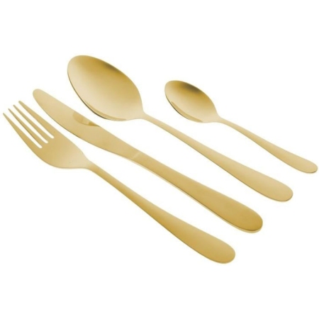 Μαχαιροπήρουνα σετ 24 τεμαχίων ανοξείδωτα χρυσό Click 6-60-256-0007