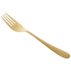 Πηρούνι φαγητού ανοξείδωτο χρυσό 21εκ Click 6-60-256-0021