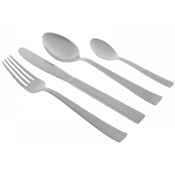 Μαχαιροπήρουνα σετ 24 τεμαχίων ανοξείδωτα ασημί Click 6-60-256-0009