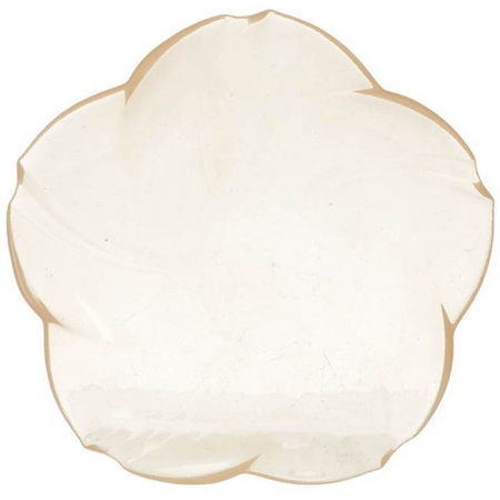 Πιάτο φρούτου γυάλινο πορτοκαλί 21x2.5εκ Click 6-60-185-0026