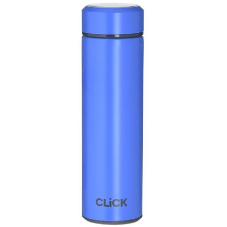 Μπουκάλι θερμός ανοξείδωτο 18/10 μπλε 450ml Click 6-60-624-0002