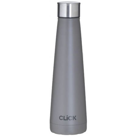 Μπουκάλι θερμός ανοξείδωτο 18/10 γκρι 450ml Click 6-60-624-0014