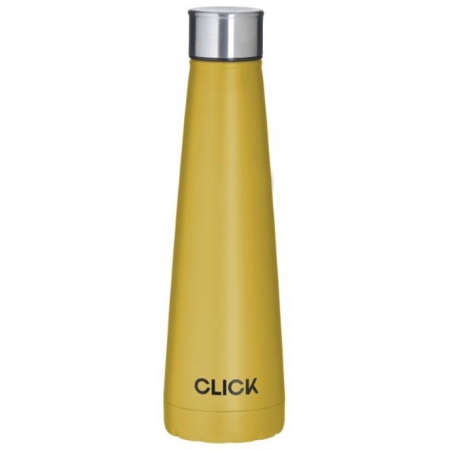 Μπουκάλι θερμός ανοξείδωτο 18/10 κίτρινο 450ml Click 6-60-624-0028