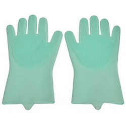 Γάντια κουζίνας σετ 2 τεμαχίων σιλικόνης πράσινο Click 6-60-151-0051