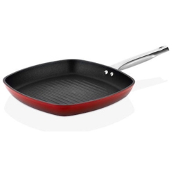 Τηγάνι-γκριλιέρα από χυτό αλουμίνιο 28x28εκ Falez 500.01.01.8485