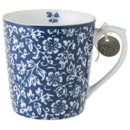 Κούπα πορσελάνης Sweet alyssum λευκό-μπλε 320cc Laura Ashley LA178238