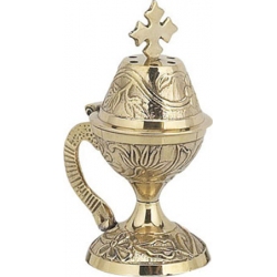 Θυμιατό οικιακό μπρούτζινο χρυσό 11εκ Vappas 8599-B