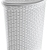Καλάθι απλύτων πλαστικό   Rattan   λευκό 52Lt Dunya ΔΕΣ63600-00