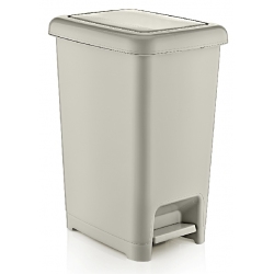 Κάδος-πεντάλ μπεζ 10Lt Dunya ΚΠΕ50100-00