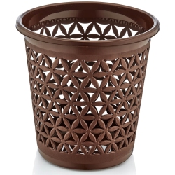 Καλάθι απορριμάτων γραφείου καφέ 29εκ Dunya ΔΕΣ50100-00