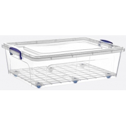 Κουτί αποθήκευσης πλαστικό με κλείσιμο ασφαλείας 40Lt Dunya ΚΑΔ16800-00