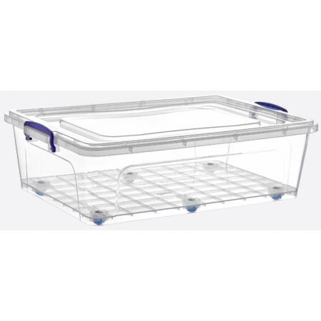 Κουτί αποθήκευσης πλαστικό με κλείσιμο ασφαλείας 40Lt Dunya ΚΑΔ16800-00