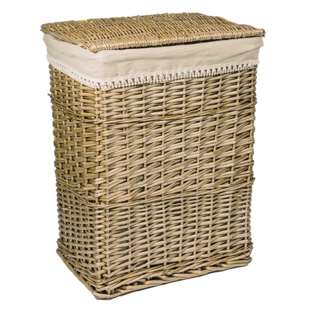 Καλάθι απλύτων μπαμπού natural 46x34x59εκ Ra-Ba ΑΠ11470Α