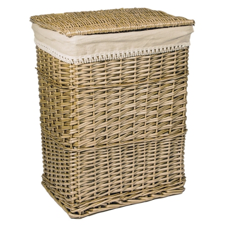 Καλάθι απλύτων μπαμπού natural 39x28x53εκ Ra-Ba ΑΠ11470Α